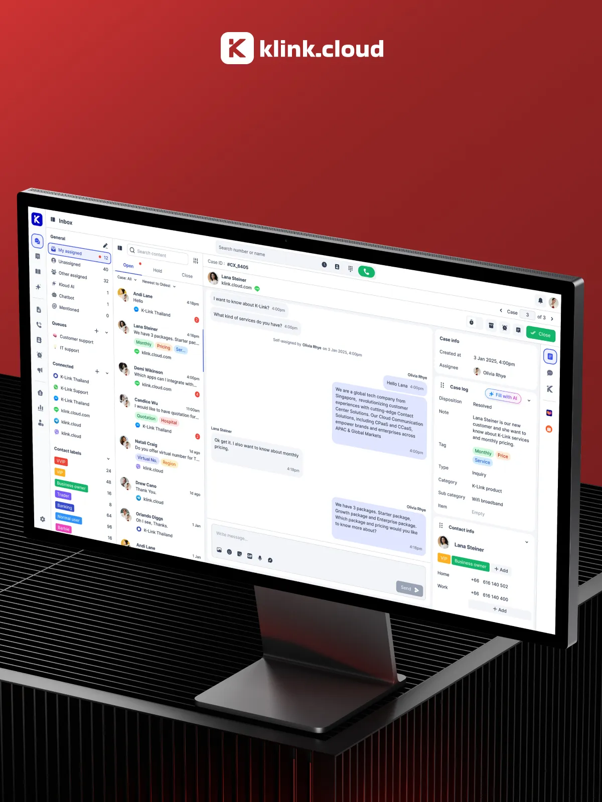 AI-powered omni-channel customer engagement platform